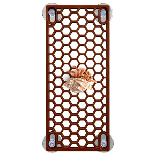 Hermit Crab Ladder Toy - Climbing Accessories for Reptiles, Lizards, Chameleons, Crab Habitat & Fish Tank Decoration Supplies (Brown) - color: brown