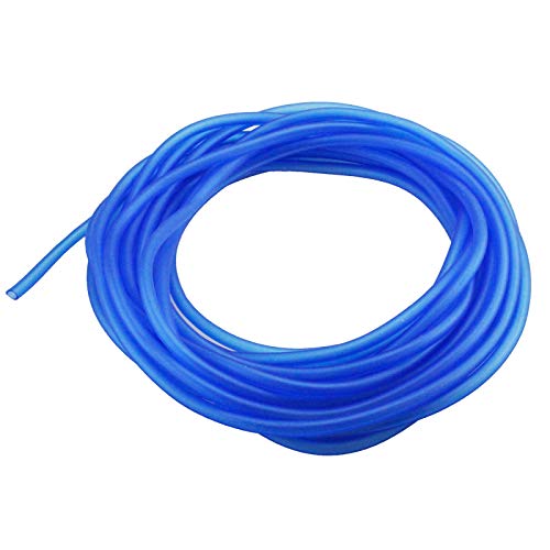 AQUANEAT Aquarium Tubing 25 Feet Blue, Airline Tubing, Standard 3/16” Air Hose for Fish Tank Air Pump,Hydroponics,Pond - color: Blue, size: 25 Feet