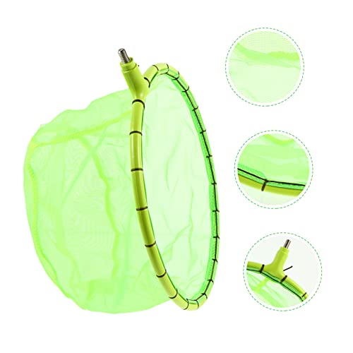 BESPORTBLE 2 Pcs Fishing Net Head Release Net Fishing Nets Nylon Landing Net Catcher Net Removable Fishing Net - color: As Shownx3pcs, size: 25.5X25.5X1CMx3pcs