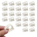 20PCS Adjustable Plastic Tubing Clamp，Hose Shut Off Clamps for 1/4" - 1/2"，Tubing Hose Clamps Valve Flow Control，Water Flow Control Hose Clip Laboratory Pinch Valve，for Beer Bottle And Infusion Bottle