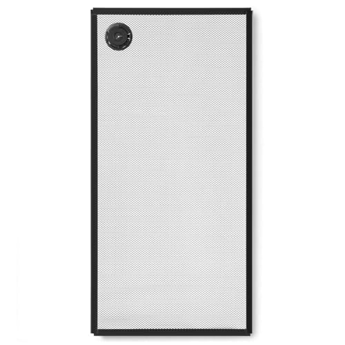 REPTI ZOO Terrarium Screen Cover with Cable Control for Reptile & Aquarium Tank, 20x10 inch Durable Steel Frame & Mesh Top for Reptile & Turtle & Fish Tank - size: 20x10 inch