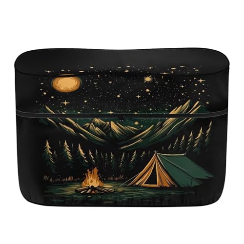 Camping Pattern 20 Pound Double for RV/Trailer/Camper Waterproof Heavy Duty Propane Gas Cylinder Cover All Weather Protection - color: Camping Pattern, size: S(20LB)