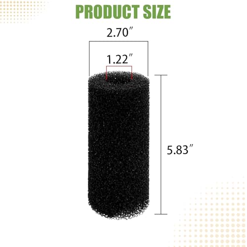 7209410 7137710 model Pre-Filter Sponge Roll Fit for Beckett Pond G FR DP Pump,(Pack of 6)