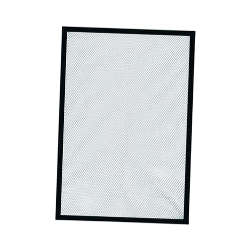 Generic Aquarium Screen Top Cover Anti Jumping Mesh Screen Transparent Jump Guard Protective Net Accessory Multifunction, 30x20cm - size: 30x20cm