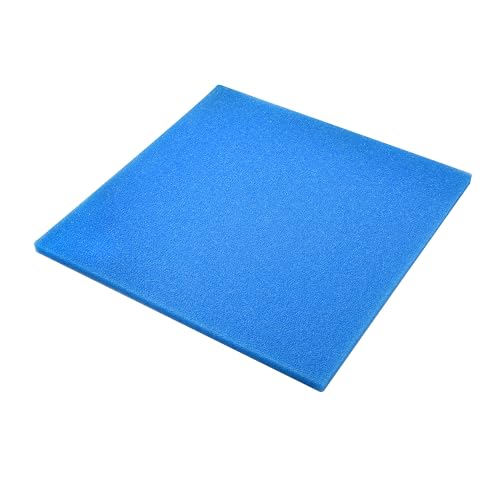 Bio Filter Foam Sponges, 20"x20"x0.8" 25PPI Filter Media Pad,Cut-to-Size Foam for Aquarium Fish Tank - size: 20"x20"x0.8"(25PPI)