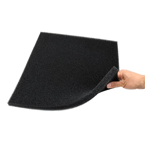 Aquarium Filter Bio Sponge Pad, Foam Sponges Filter Media, Cut fit it Filter Accessories for Fish Tanks and Ponds (18"x18"x0.8" (35PPI) 1 Pack) - size: 18"x18"x0.8" (35PPI) 1 PACK)