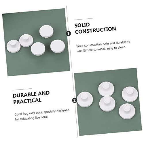 Yardwe 60pcs Aquarium Substrate Rack Base Fish Tank Stand Stabilizing Bracket for Fishtank