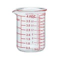 120 ML/4OZ High Borosilicate Glass Measuring Cup-V-Shaped Spout,Glass Measuring Beaker for Kitchen or Restaurant, Easy to Read(SINGLE) - size: 120 ML (4 Oz)-SINGLE
