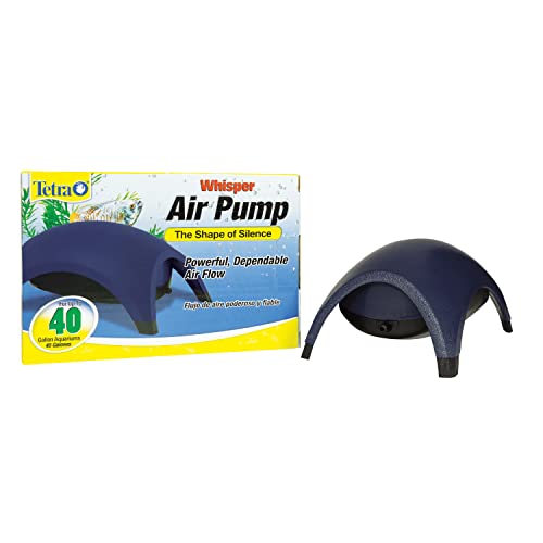 Tetra Whisper Air Pump 20 To 40 Gallons, For Aquariums, Powerful Airflow, Non-UL Listed - size: 20-40-gallon