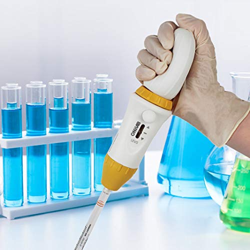 ONiLAB Lab Serological Pipette Controller, Manual Pipette Filler, 0.1-100mL,ABS, Yellow - style: con-yellow