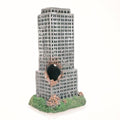 Aquarium Decor,Postwar Skyscrapers Ruins Ornament Decoration for Aquarium Fish Tank GF1213 - style: Postwar Skyscrapers Ruins