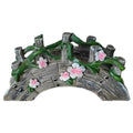 MUAMAX Fairy Garden Bridge Mini Bridge for Fairy Garden Flower Bridge Resin Arched Artificial Little Bridge Micro Landscape Bridge for Dollhouse Ornaments Fairy Garden Accessories