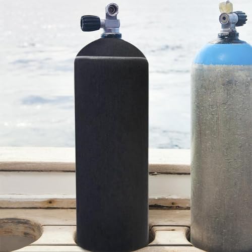 kowaku Scuba Diving Tank Cover Neoprene Dive Cylinder Sleeve Dive Tank Protective Cover - color: Black