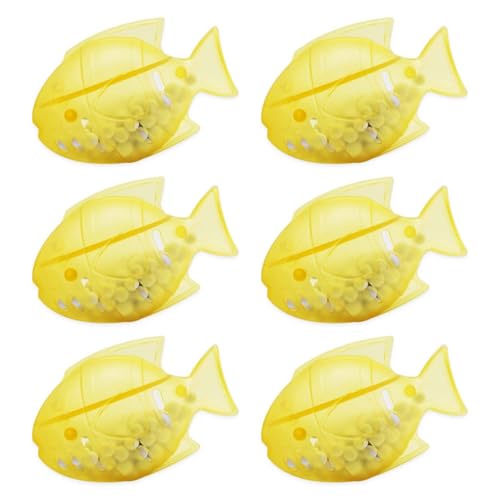 Humidifier Cleaner 6 Pack,Humidifiers Fish Tanks Cleaner,Warm&Cool Most Humidifiers and Fish Tank,Purifier Water (Yellow) - color: Yellow