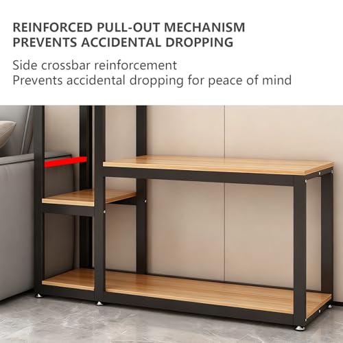 Metal Fish Tank Stand, Non-slip Pads, Multi-tiered Design, Sturdy Support(Black A,90cm/35.4in) - color: Black A, size: 90cm/35.4in
