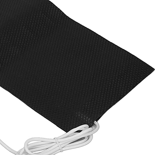 Reptile Heating Pad DC 5V Under Tank Terrarium with Temperature Control USB Power Safety 4 Gear Adjustment Reptile Heat Mat for Turtle Tortoise Snakes Lizard Gecko (15x30cm) - size: 15x30cm