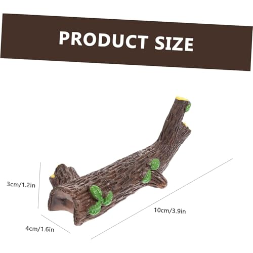 2-Pack Driftwood Aquarium & Terrarium Ornaments – Fish Tank Decor, Reptile Shelters, Aquarium Decor Accents, Miniature Landscape DIY Decorations