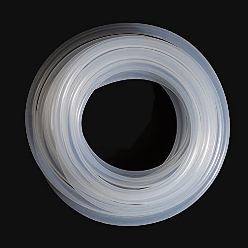 Feelers Silicone Tubing, Food Grade Pure Siliconce Hose 1/16" ID 1/8" OD 26.24ft, High Temperature Resistant Flexible Hose for Water Air Pump, Aquarium, Home Brewing, Kitchen - size: 1/16"ID-1/8"OD, style: 26.25ft length(8 Meter)