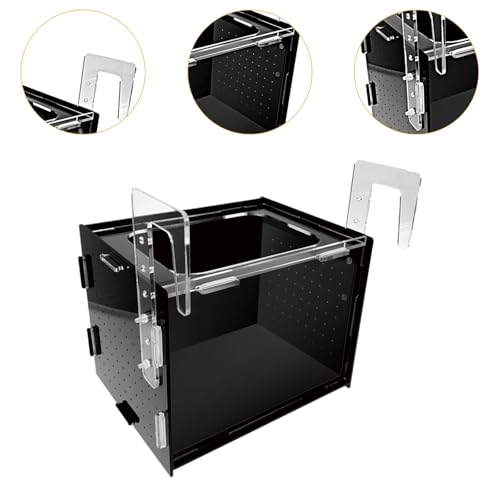Fish Breeding Box Hatchery Sturdy Clear Acrylic Separation Incubator Isolation Box for Clownfish Betta Baby Fish Guppy, 30x20x20cm - size: 30x20x20cm