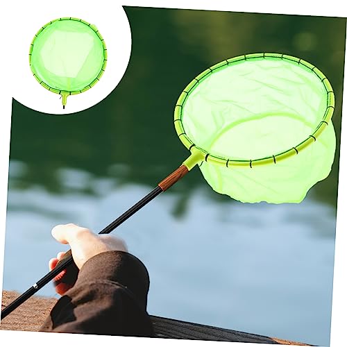 BESPORTBLE 2 Pcs Fishing Net Head Release Net Fishing Nets Nylon Landing Net Catcher Net Removable Fishing Net - color: As Shownx3pcs, size: 25.5X25.5X1CMx3pcs