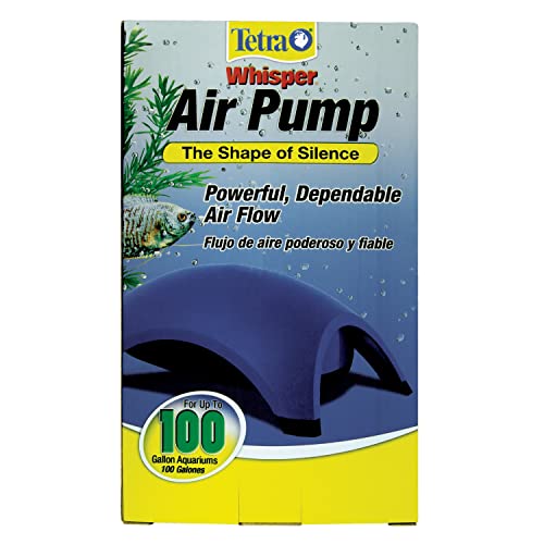 Tetra Whisper Easy to Use Air Pump for Aquariums (Non-UL),Blue - size: 60-100-gallon