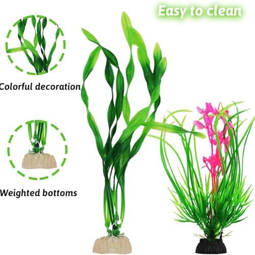 Aquariums Landscape Artificial Plant Fish Tanks Landscaping for Shrimp Breeding Landscape Ornaments Grass Craft Fish Tanks Rockery