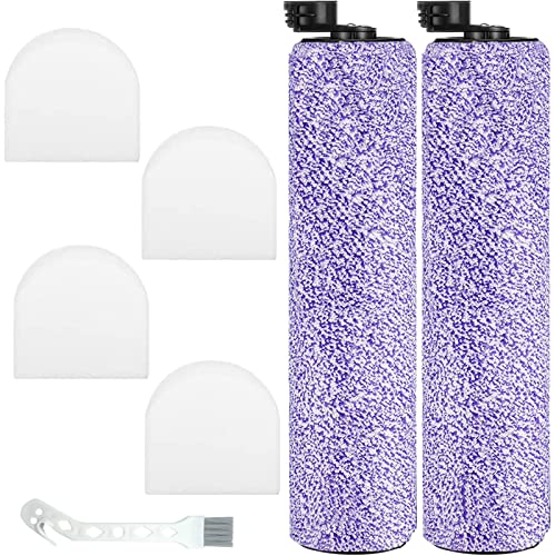 Hydrovac Replacement Brushroll & Filte for Shark WD101 WD201 WD100 WD200 AW201 WD200C WD201C WD101C AW261 wd160 HydroVac XL 3-in-1 vacuum cleaner, compare parts WDB1, WDB2, WDFF1, WDFF2, WDB1F2 - color: Wd201(2+4)