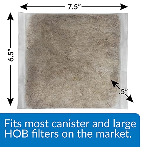 API NITRA-ZORB SIZE 6 Aquarium Canister Filter Filtration Pouch 1-Count Bag, Model:110A - size: 1-Count