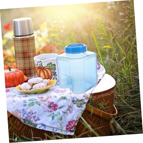1pc Portable Water Storage Bucket Outdoor Camping Water Container Solid Handle for Hiking Fishing and Home Use Versatile Liquid Jug for Drinking