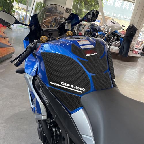 for 2026 2025 GSX-R1000R gsx-r1000 Motorcycle Accessories Fuel Tank Stickers and Anti-Scratch Stickers Rubber Fuel Tank pad GSX R1000 2019-2023 2024 2025 2026 - color: Gsx-r1000r Black