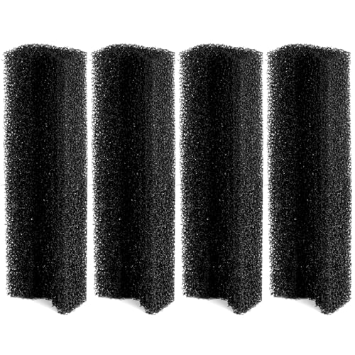 TARARIUM CTUV-H8F JUP-03 Aquarium Filter Replacement Filters Sponge 4 Pack COOSPIDER JUP03 CTUV-H8F