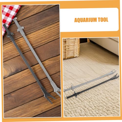 Abaodam 4pcs Extra Long Aquarium Tweezers Fish Tank Planting Tools for Aquascaping Efficient Water Plant Cleaner for Feeding and Maintenance Aquariums and Terrariums