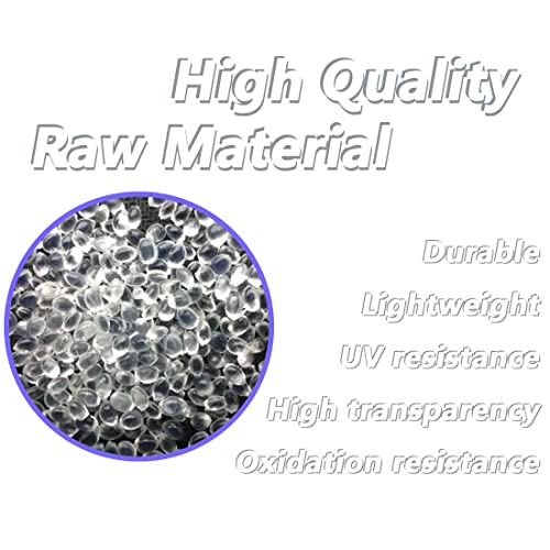 Pneumatic 4mm x 2.5mm Tubing 530Ft PU Air Tube Hose Pipe for Air Line or Water Transfer (Clear) - color: Clear, size: 4mm*2.5mm