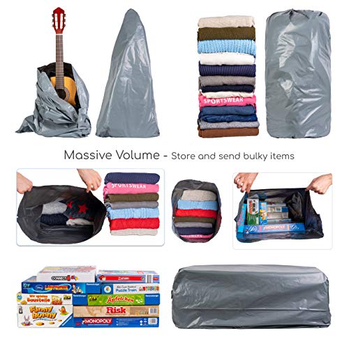Large Shipping Bags | Jumbo Poly Mailers for clothes | Strong Thick Mailing Bags with Self Adhesive | Self Sealing Shipping Envelopes (24x36-10 Bags) - size: 24x36 - 10 Bags