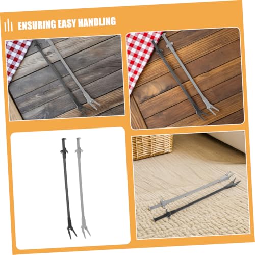 BESTonZON 4pcs Extra Long Aquarium Tweezers Precision Tool for Planting Feeding and Cleaning Fish Tanks Durable Aquascaping Tools for Water Plants Maintenance
