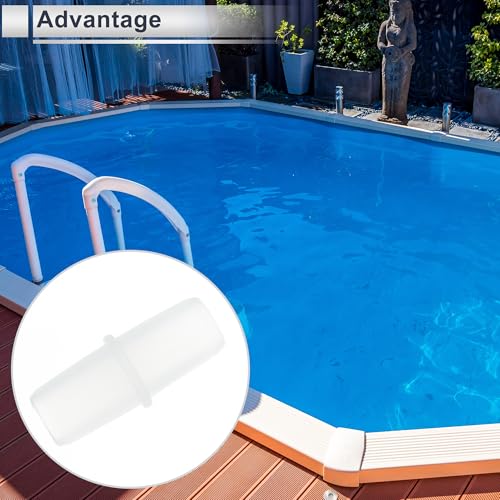 5 Pcs Plastic Hose Barb Fitting 15/32" Stright Barb Hose Connector Clear PP - size: 15/32"