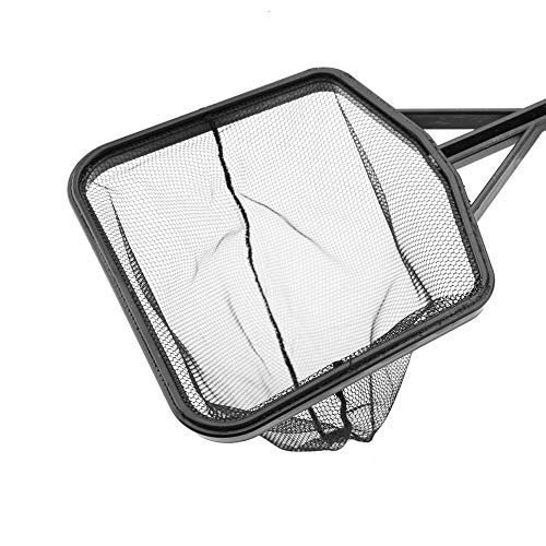 Aquarium Fish Net, Lightweight Nylon Aquarium Shrimp Net Fish Fishing Net Fish Net Mesh Fish Catching Mesh Tool with Plastic Handle - color: M