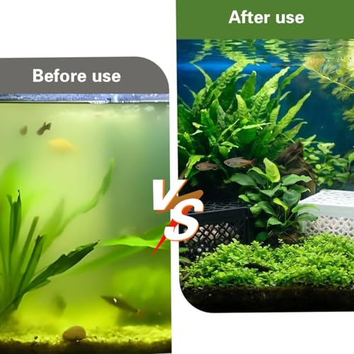 2 PCS Shrimp Dome Hide with Filter Balls, Fish Tank Porous Cave Shelter Hideout Ornament, Aquarium Filter Media, Detachable Plastic Shrimp Hideout for Breeding & Rest Tunnel (Black, White)
