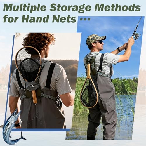 Fly Fishing Chest Pack,Outdoor Waterproof fishing Tackle Chest Bag with Multiple Compartments, Small Wade fishing,Can accommodate multiple fishing equipment/flying boxes