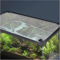 Aquarium Anti-Jump Cover， Terrarium Ventilation Opening Hood Avoid Cat Catching Fish Front/Side Mount(L15xW15cm(5.9x5.9in)) - size: L15xW15cm(5.9x5.9in)