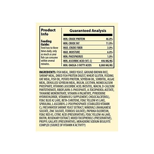 Tetra TetraMin Tropical Flakes 4.52 Pounds, Nutritionally Balanced Diet For Aquarium Fish - size: 4.52 Pound (Pack of 1)