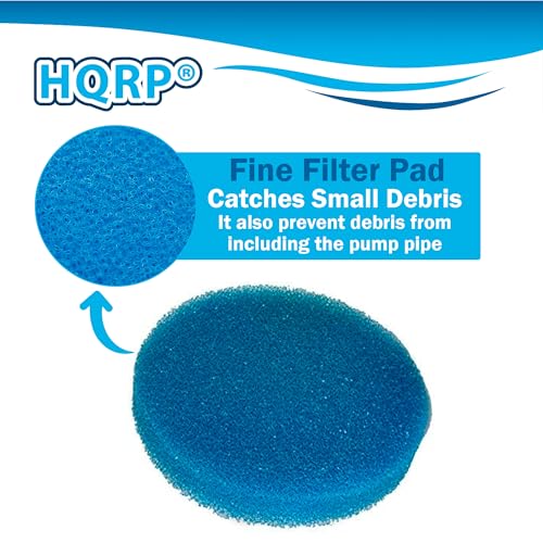 HQRP Fine and Coarse Media Filter Pads (3+2) Compatible with Eheim Classic 600/2217 External Aquarium Canister Filter