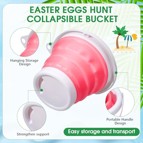 MiniInflat 3 Pcs 3l Summer Collapsible Beach Toy Sand Bucket Silicon Pails Foldable Collapsible Beach Bucket for Sea Party Supplies Water Baskets Kit Tool for Outdoor Cleaning Camping