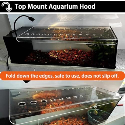 DIY Fish Aquarium Anti-Jumping Cover/Aquarium Lid, Custom & Cuttable Top Cover, Prevents Reptiles from Jumping Out - size: 41x21.5cm/16.1x8.5inch