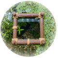 Floating Aquarium Dock Decoration & Feeding Ring – Wood-Style Plant Corral – Self-Adjusting Surface Portal for Betta Fish, Shrimp, & Floating Plants