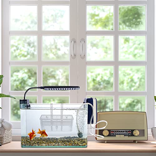 POPETPOP Fish Breeding Isolation Box Aquarium Incubator for Fry Prevents Easy Installation Cups Secure Nursery for Fish for Betta and Guppy Breeding