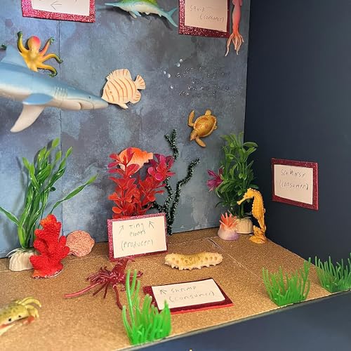 Artificial Aquarium Plants, 12pcs, Coral, Seaweed Water Plants, Fish Tank Lifelike Decorations, for Household and Office
