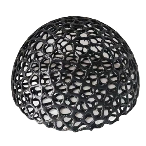 Artificial Resting Cave Shelter Aquarium Decors Landscape for Beautify Aquarium Landscaping Appearance Dome Corner Fish Cave with Removable Design