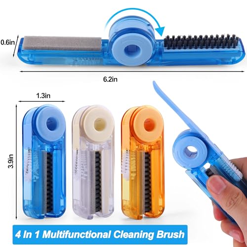 XANGNIER 4 in 1 Multifunctional Cleaning Brush,3 Pack Water Bottle Cleaner Brush,Bottle Gap Cleaner Brush,Cup Cover Cleaning Brush,Cup Crevice Cleaning Tools,Home Kitchen Cleaning Tools - color: 4 in 1 Multifunctional Cleaning Brush-3 Pack