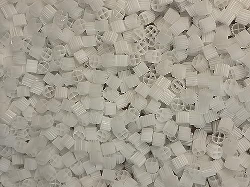 K1 Bio Filter Media Moving Bed Biofilm Reactor (MBBR) for Aquaponics, Aquaculture, Hydroponics - Ponds - Aquariums by Wholesale Koi Farm, 1 Cubic Foot